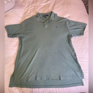 Polo Ralph Lauren Men’s XL Green Polo Shirt | Purple Pony Logo